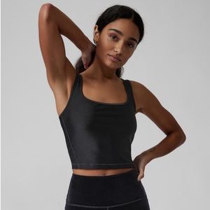 NWT Athleta Shanti Shine Crop Tank, Large